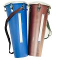 Professional Calypso 10'' Congo Drum with Shoulder Strap Skin Size 10 inches Rowell Congo Plywood Fiber Drum with side snare wire with Strap Bongo drum Random Colours Calipso conga Bongo Darbak Darbuka. 