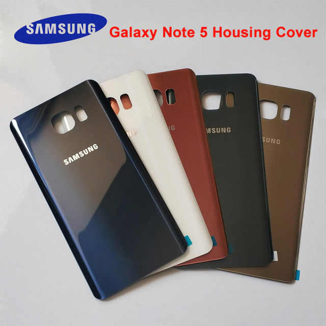 Samsung%20galaxy%20Note%205%20phone%20back%20cover%20panel%20replacement%20spare%20parts%20-%20Image%202