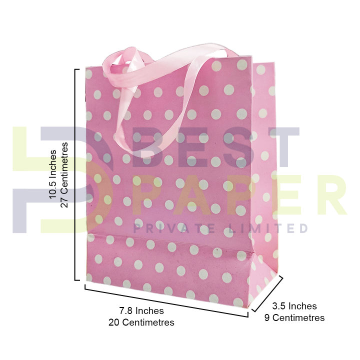 Best%20Paper%20Small%20Designed%20Paper%20Bag%20With%20Ribbon%20Handle%20-%2027cm%20x%2020cm%20x%209cm%20-%20Image%202