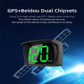 Universal Digital GPS Speedometer Reminder Meter HD LCD Display. 