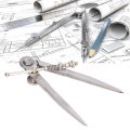 Flat Leg Divider, High Hardness 150mm Drafting Compass for Metalware. 