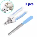 Professional Pet Nail Clippers Dog Cat Stainless Steel Two color Labor-Saving Nail Clippers Convenient Beauty Cleaning Supplies. 
