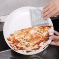 1/5Pcs Magic Cleaning Cloth Kitchen Dishwashing Towel Metal Steel Wire Cleaning Rag For Dish Pot Cleaning Tools. 