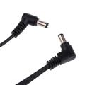 Guitar 3 Way Splitter Power Supply Cable for Effect Pedals Accessories Black. 