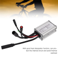 E-Bike Controller 36V / 48V 9 Tubes 15A Waterproof Connector Controller for 36V / 48V 250W Brushless Motor Replacement Spare Parts Accessories. 