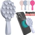 Upgraded Silicone Magnetic Suction Cup Phone Holder Mount Mirror Shower Car Phone Case Grip Stand Holder For iPhone 16 Pro Max. 