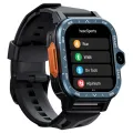 LOKMAT APPLLP 4 MAX Android Smartwatch Fitness Tracker, 2.02'' TFT Touch Screen, 2GB RAM 16GB ROM, Dual Camera - Black. 