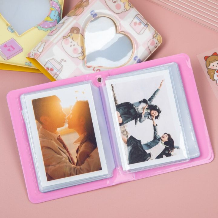 Cute%20Bear%20Photo%20Album%203%20Inch%20Love%20Heart%20Hollow%20Picture%20Storage%20Case%20Kpop%20Card%20Binder%20Name%20Card%20Book%20Photocard%20Holder%2040%20Pockets%20-%20Image%203