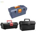 Empty Tool Box Small Tool Box Portable Tool Organizer for Workshops Garages. 