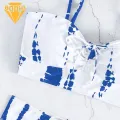 Steel Support Swimsuit Lace-up High Waist Bikini Set for Women Quick Dry Beachwear in Asia Swimsuit. 