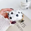 HOT Transparent Soft Silicone Cover For AirPods 2 3 Cute Glitter Flower Pendant Earphone Case For Apple AirPod Pro Headphone Keyring. 