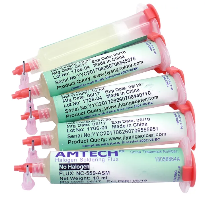 solder paste AMTECH NC-559-ASM BGA No-Clean Solder Paste Welding ...