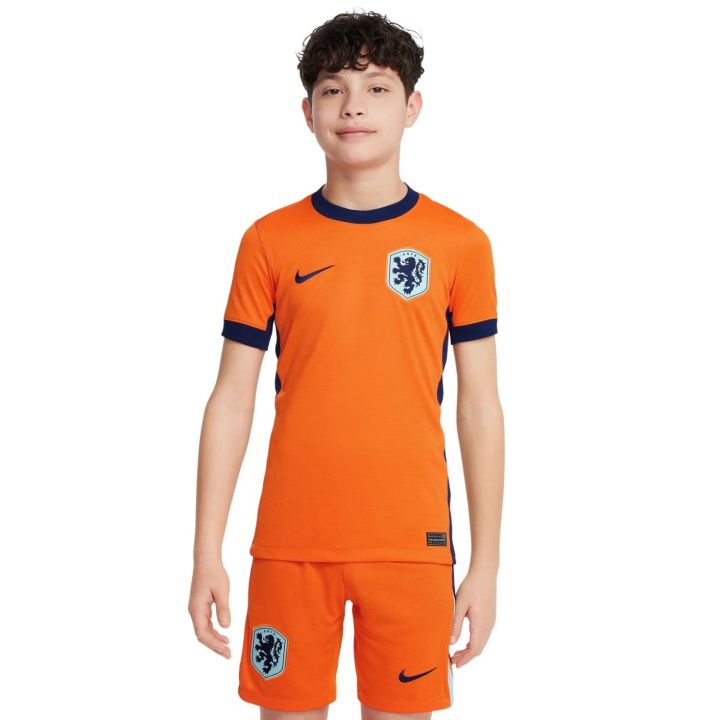 Netherlands 2024 Euro Home Kit-Boys-4 to 14 Years