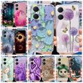 For Vivo Y03 4G Case V2332 New Fashion Painted Cover Soft Silicone Phone Case For Vivo Y03 Y 03 VivoY03 Fundas 6.56'' Back Cover. 