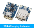 1 pcs of Micro USB 5V 1A  Boost Converter (Power bank) Step-Up Power Module Lithium Battery Charging Protection Board LED Display. 
