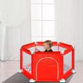 Playpen Baby Fence Toddler Playground, Room Divider Child Kids Barrier with Door, Safety Gate, Nursery Furniture Playard, Portable Indoor Outdoor Parks, Large Gifts for Toddlers |LMH51LKG |INFINITY NEEDS. 