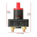 100A Battery Master Disconnect Rotary Cut Off Isolator Kill Switch Car Van. 