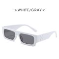 New Black/white Rectangle Sunglasses Man Driving Shades Male Sun Glasses Brand Designer Fishing Travel Vintage Oculos De Sol. 