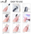 Monja 5ml 3D Nail Art Molding Gel Stereo Carve Gel PVC Soft Solid Gel Knead Into Various Shapes Soak Off UV Gel Nail Art Tools. 