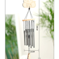 1PCS Metal Wind Chimes Yard Garden Bell Outdoor Indoor Window Bells Wall Hanging Decorations Wooden Wind Chime Home Decor Crafts. 