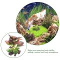 LONNGZHUAN Fish Tank Aquascape Ornaments, Plastic Fish Tank Decorations Simulation Plant Decoration, Environmentally Friendly Aquarium Accessories Artificial Water Plants Fish Tank. 