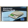 Stainless Steel 0.1g Household Weighing Scale Digital Kitchen Balance 10KG Counting Scales WH-B20. 