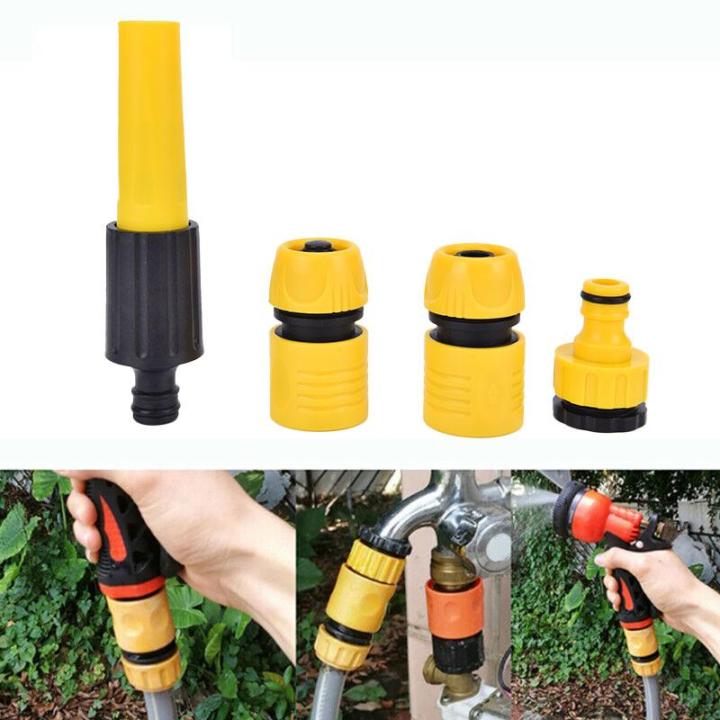 1/2"%204%20Pcs%20Water%20Hose%20Pipe%20Tap%20Nozzle%20Connector%20Quick%20Connector%20Hozelock%20-%20Image%205
