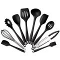 10Pcs Kitchen Cookware Set Nonstick Silicone Spatula Spoon Oil Brush BBQ Clip Heat Resistant Kitchen Utensils DIY Baking Tools. 