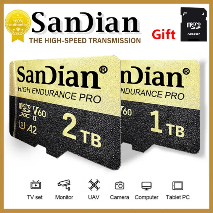 Sanddian Micro SanDian Original Uitra Micro SD Card 1TB 2TB High Speed Memory Card ...