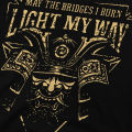 Samurai design tshirt for men samurai style clothing style polyester T shirt comfortable. 