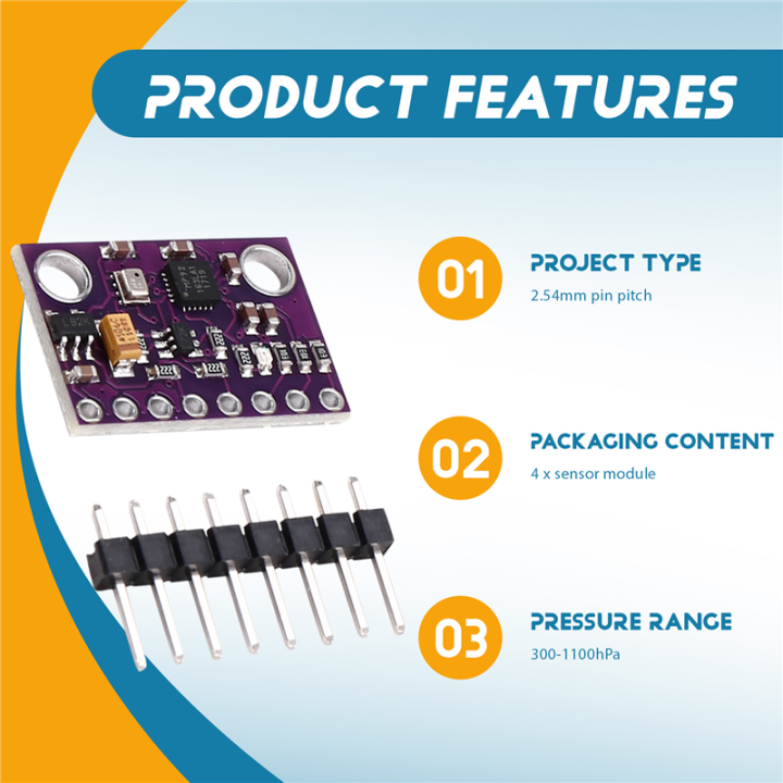 Spi Compass Module 4pcs MPU-9250 MPU9250 BMP280 SPI IIC 10DOF SPI IIC Acceleration ...