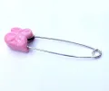 5Pcs Colorful Steel Locking Safety Baby Kids Cloth Nappy Diaper Craft Pins. 