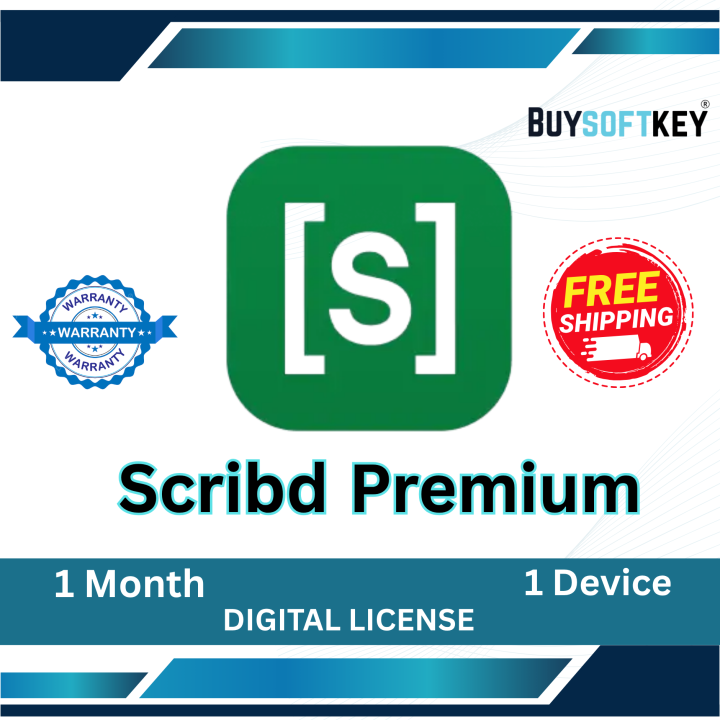 Scribd  Premium Unlock Docs Premium Access 1 Month