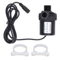 Mini Fountain Pump, 18W Quiet Small Submersible Pump DC12V for Cooling System Circulation for Fish Tank. 