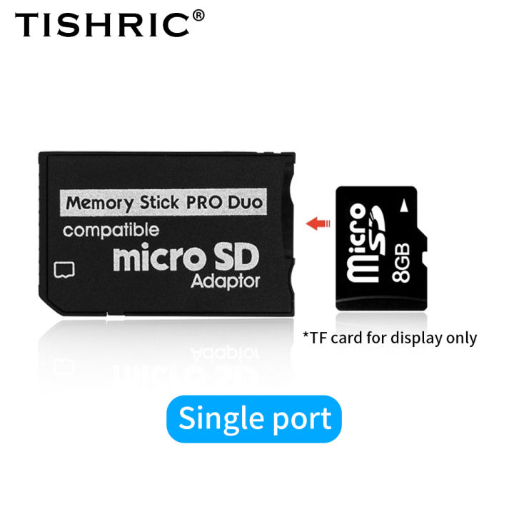 TISHRIC%20Memory%20Stick%20Pro%20Duo%20Card%20Reader%20Micro%20SD%20SDHC%20TF%20To%20Memory%20Stick%20MS%20Pro%20Duo%20Adapter%20for%20Game%20/PSP/Camera%20-%20Image%206