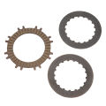 Reduce Vibration Disc Plate Friction Disc Plate Kit for 90cc to 135cc ATVs Quads Go Kart Dirt Bikes. 