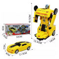 Bump & Go Transformer Robot Car Automatic Robot Car for Kids with Music & Light. 