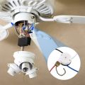 SRIWEN Ceiling Fan Switch Kit ZE-208S E89885 3 Speed 4 Wire Pull Chain, Ceiling Fan Parts, Switch Speed Control Switch. 