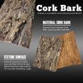 Natural Reptile Bark Cork Bark Hide for Isopods - Reptiles Exotic Pets Terrariums. 
