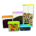 6Pcs Transparent Plastic Storage Box Container Spice and Food Container. 