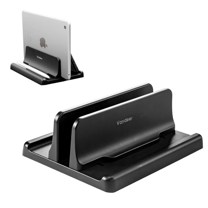 HXSJ%20Plastic%20Vertical%20Laptop%20Stand%20Holder%20Adjustable%20Desktop%20Notebook%20Dock%20Space-Saving%203%20In%201%20-%20Image%207