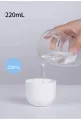Portable Mini Humidifier, 220ml Small Cool Mist Humidifier, USB Personal Desktop Humidifier for Baby Bedroom Travel Office Home, Auto Shut-Off, 2 Mist Modes, Super Quiet. 