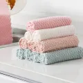 【WEJA】Kitchen Oil-Proof Rag Super Absorbent Superfine Fiber Cleaning Cloth Home Do The Washing Up Kitchen Accessories Cleaning Towel. 