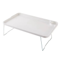 Folding Portable Laptop Table with Cup Holder Laptop Bed Table Stable Bed Tray Desk for Student Dormitory for Sofa. 