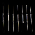 10Pcs N/O Reed Switch Magnetic Switch 2 * 14MM Normally Open Magnetic Induction Switch For DIY Electronic N/O Switch. 