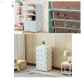 DIY Plastic Storage Cabinet. 