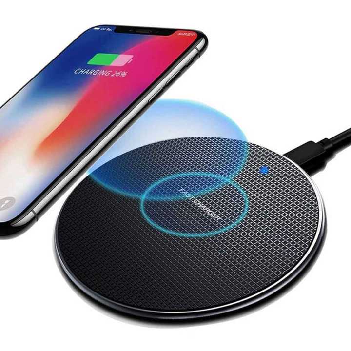 35W Fast Wireless Charger for iPhone 11 12 13 14 Xs Max X XR 8 Samsung Note 9 S10+ S22 S20 Alloy Slim Cell Phone Charger Induction Charger Pad