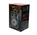 KTS-2161 Wireless Portable Karaoke Speaker With Wireless Microphone Support Bluetooth, FM Radio, TF Memory Card Reader and USB Pen Drive. 