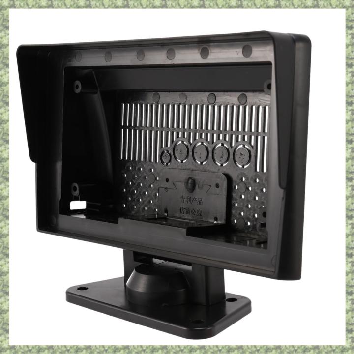 Ktteay 10.1 Inch Android Navigation Large Screen Fitting Set Frame Instrument Panel Universal Truck Frame Panel Bracket Frame