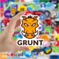 20/40pcs Programming Stickers Languages Internet Icon Logo Stickers for Laptop Scrapbook Journal Kids Girls Boys Stickers. 